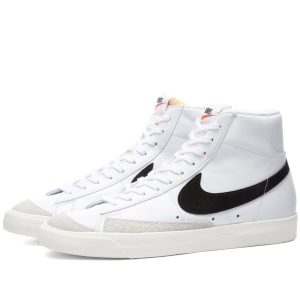 Nike Men's Blazer Mid '77 Vintage (BQ6806-100) белого цвета
