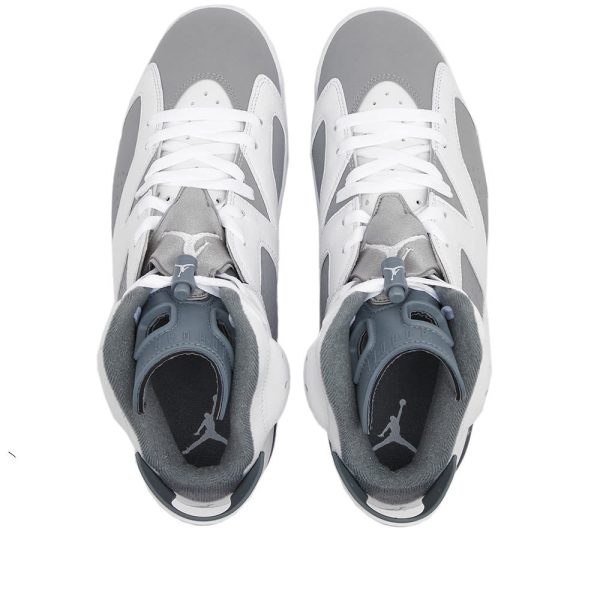 Air Jordan Men's 6 Retro (CT8529-100) белого цвета