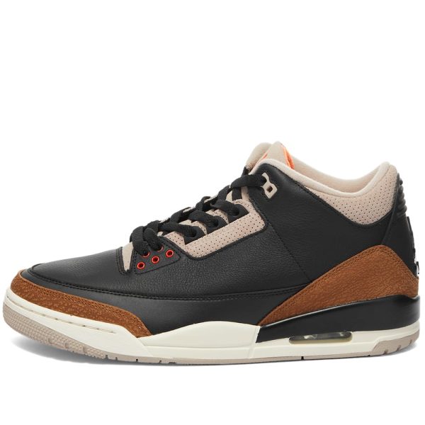 Air Jordan Men's Nike 3 Retro (CT8532-008) черного цвета