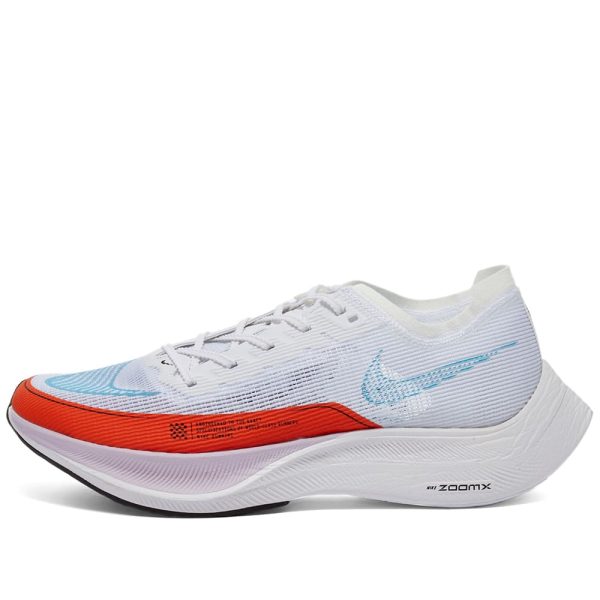 Nike Women's ZoomX Vaporfly NEXT% 2 W (CU4123-102) белого цвета