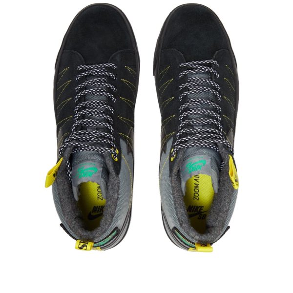 Nike SB Men's Zoom Blazer Mid PRM (DC8903-001) черного цвета