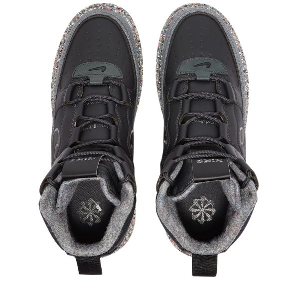 Nike Men's Air Force 1 Boot (DD0747-001) черного цвета