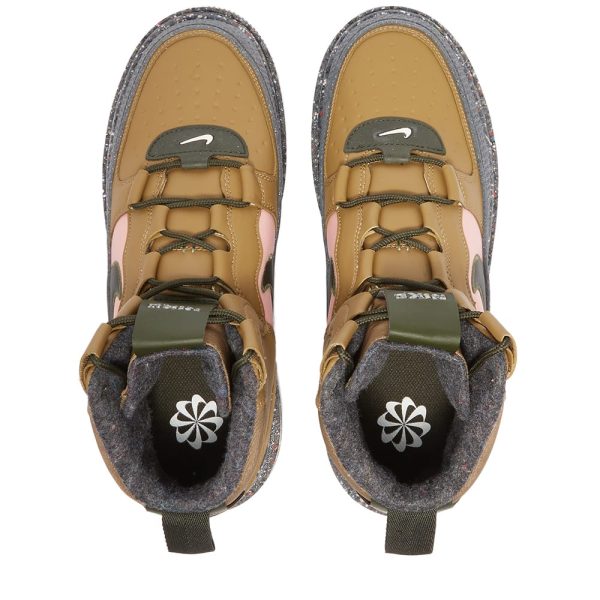 Nike Men's Air Force 1 Boot (DD0747-300) коричневого цвета