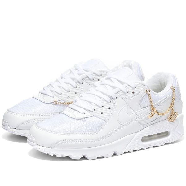 Nike Women's W Air Max 90 PRM 'Lucky Charms' (DH0569-100) белого цвета