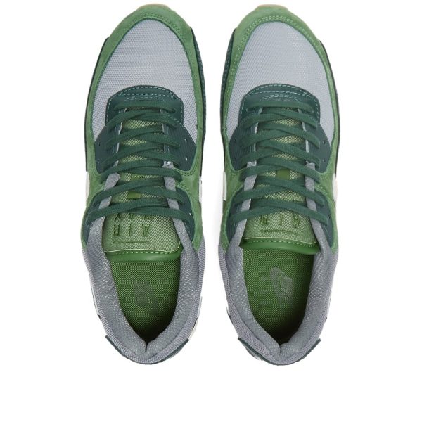 Nike Men's Air Max 90 Premium (DH4621-300) зеленого цвета