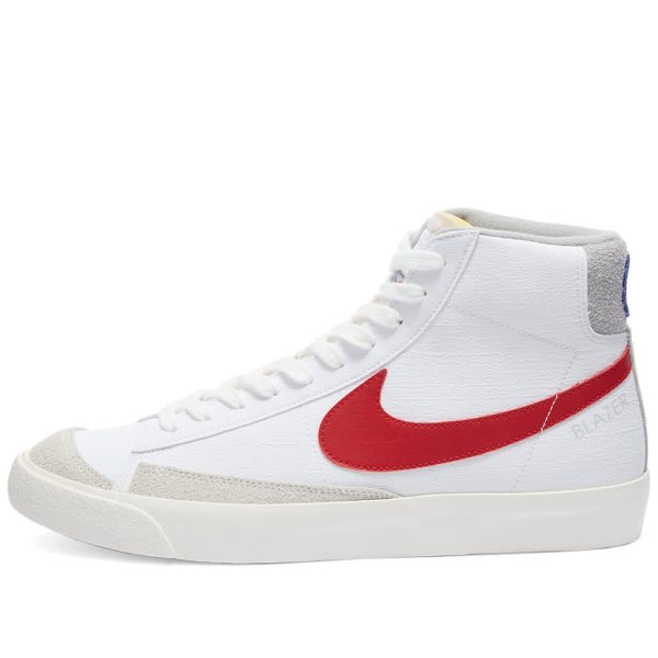 Nike Men's Blazer Mid '77 Athletic Club (DH7694-100) белого цвета