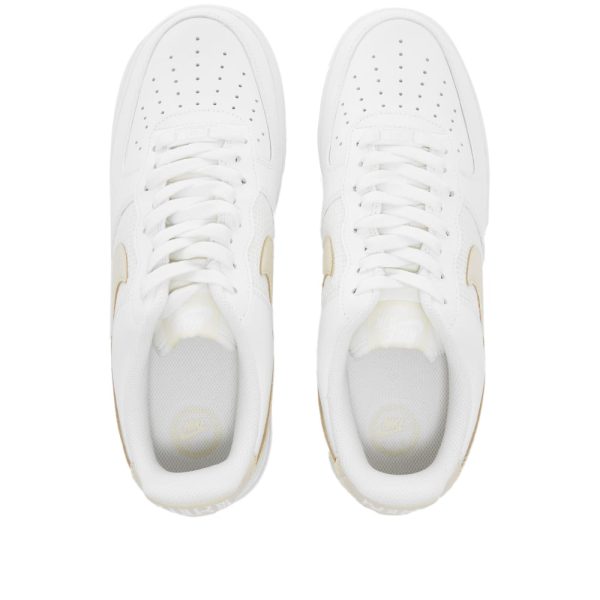Nike Men's Air Force 1 '07 (DJ9945-100) белого цвета