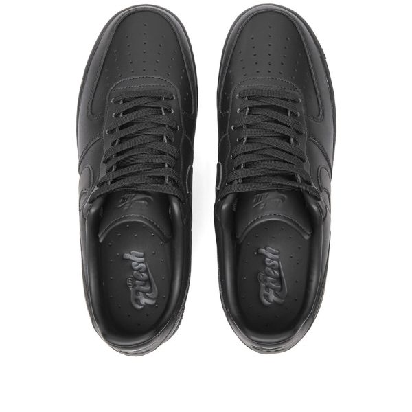 Nike Men's Air Force 1 '07 Fresh (DM0211-001) черного цвета
