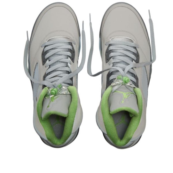 Air Jordan Men's 5 Retro (DM9014-003) зеленого цвета