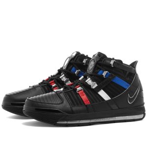Nike Zoom Lebron III QS (DO9354-001) черного цвета