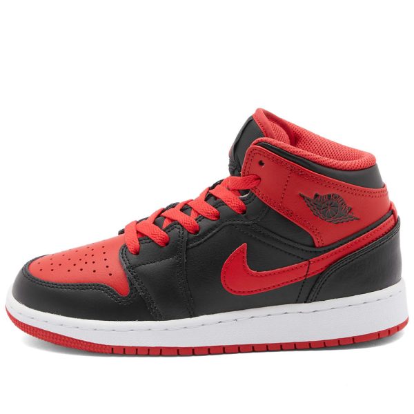 Air Jordan Men's 1 Mid BG (DQ8423-060) черного цвета