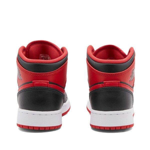 Air Jordan Men's 1 Mid BG (DQ8423-060) черного цвета