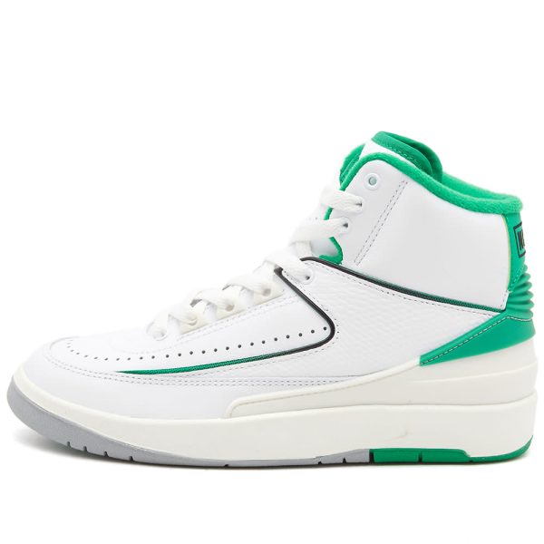 Air Jordan Men's 2 Retro GS (DQ8562-103) белого цвета