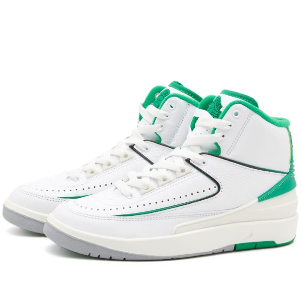 Air Jordan Men's 2 Retro GS (DQ8562-103) белого цвета