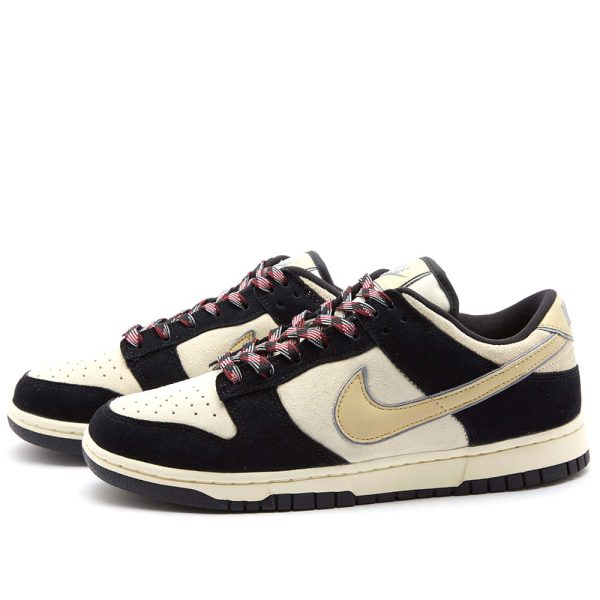 Nike Women's Dunk Low LX W (DV3054-001) черного цвета