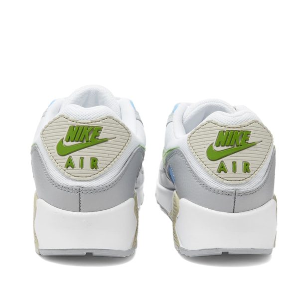 Nike Men's Air Max 90 (DV3492-100) белого цвета