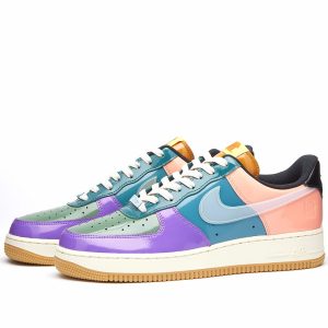 Nike x Undefeated Air Force 1 Low Sp (DV5255-500) голубого цвета