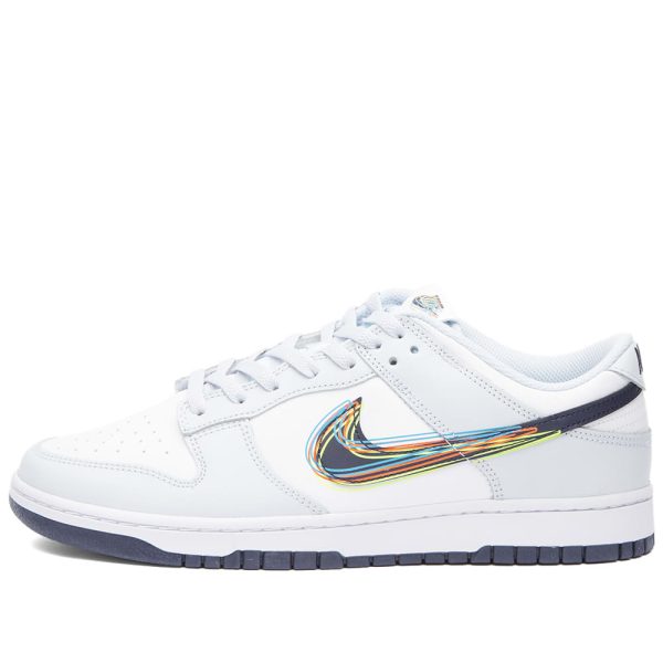 Nike Men's Dunk Low (DV6482-100) белого цвета