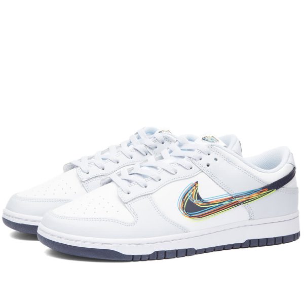 Nike Men's Dunk Low (DV6482-100) белого цвета