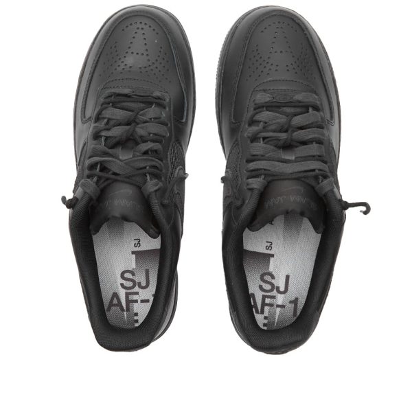 Nike x Slam Jam Air Force 1 Low Sp (DX5590-001) черного цвета