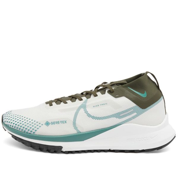 Nike Men's React Pegasus Trail 4 GTX (FB2193-001) хаки цвета