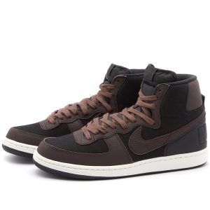 кроссовки Nike Terminator High SE Velvet Brown (FD0651-001) коричневого цвета
