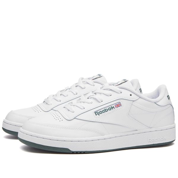 Кеды Reebok Club C 85 (FZ6014) белого цвета