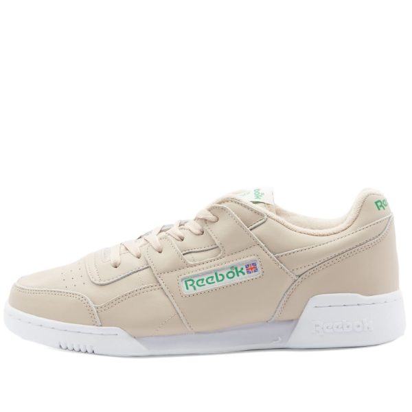 Reebok Men's Workout Plus Vintage (FZ6026) белого цвета