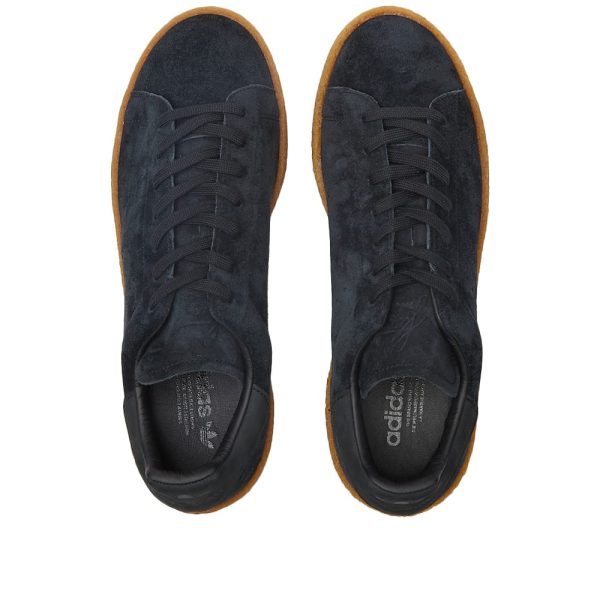 Adidas Men's Stan Smith Crepe (FZ6439) черного цвета