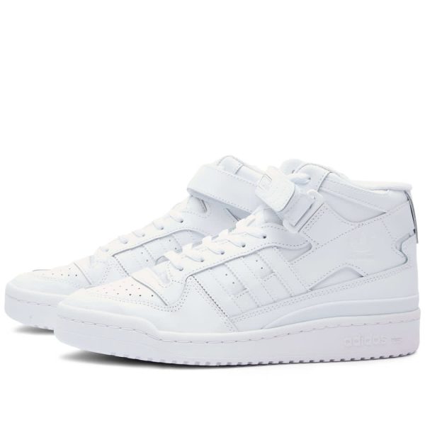 Adidas Women's Forum Mid W (FZ6473) белого цвета