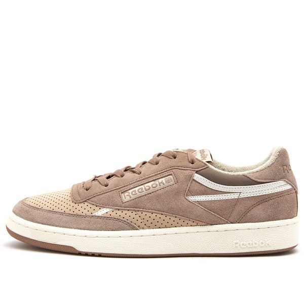 Кеды Reebok Club C 85 Vintage (GV7046) коричневого цвета