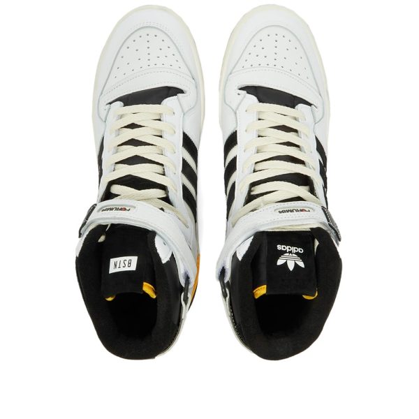 Adidas x BSTN Forum 84 Hi-Top (GX6799) белого цвета