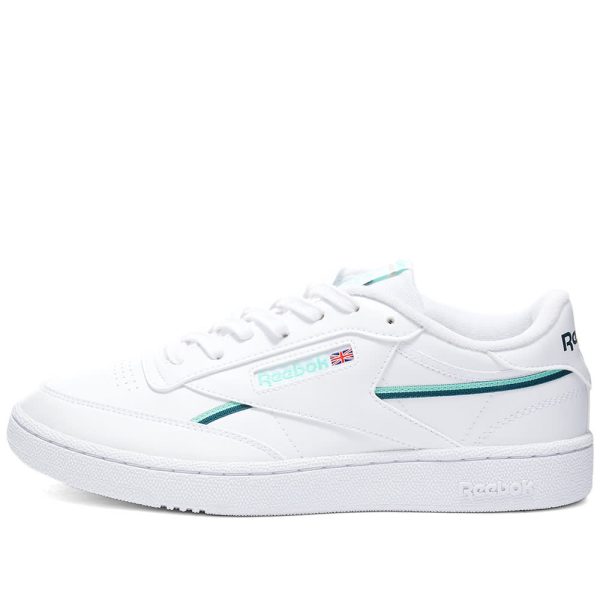 Reebok Men's Club C 85 Vegan (GX7562) белого цвета