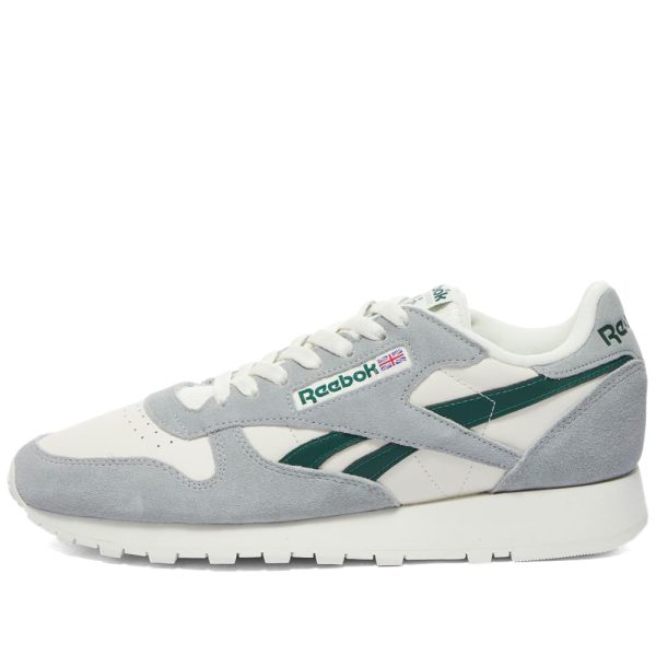 Reebok Men's Classic Leather (GX9319) зеленого цвета