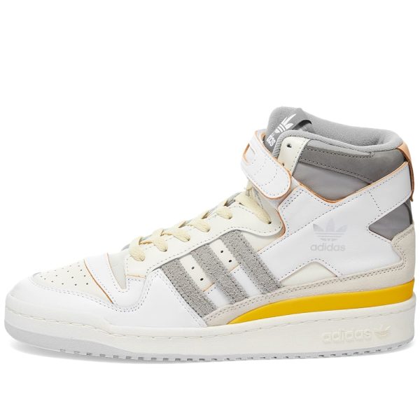 Adidas Men's Forum 84 Hi-Top (GY5727) белого цвета