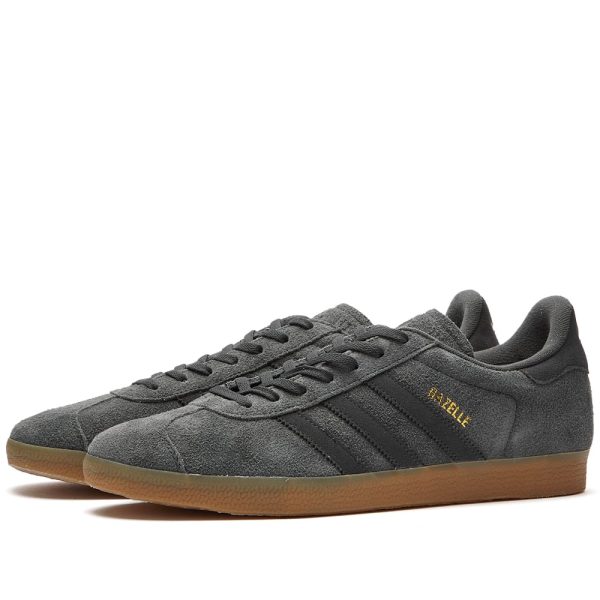 Adidas Men's Gazelle (GY7371) серого цвета