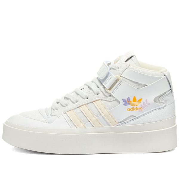 Adidas Women's Forum Bonega Mid W (GZ4296) белого цвета