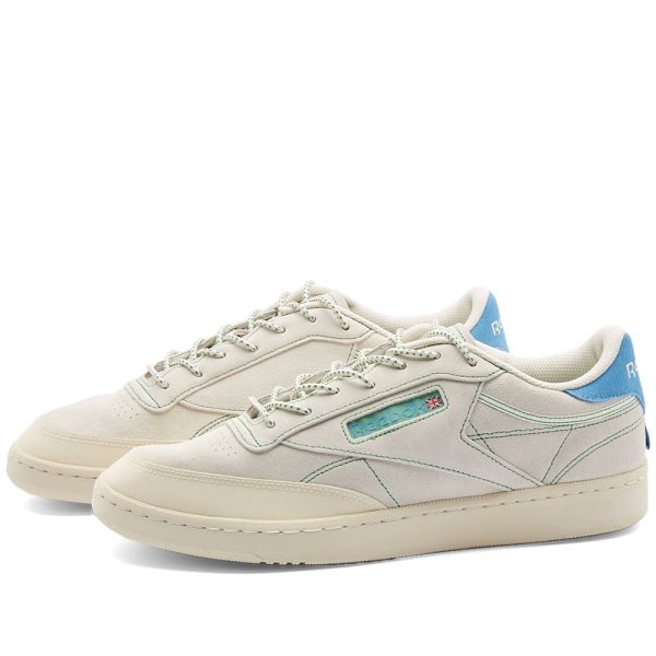 Reebok Men's Club C 85 (GZ4945) зеленого цвета