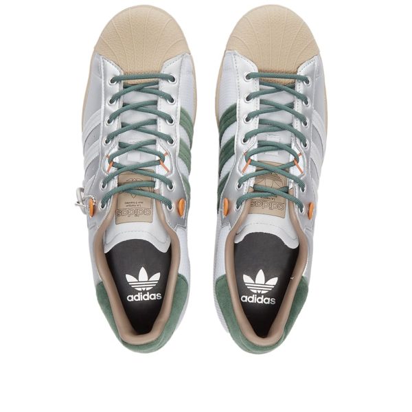 Adidas Men's Superstar Yanway (HP2361) зеленого цвета
