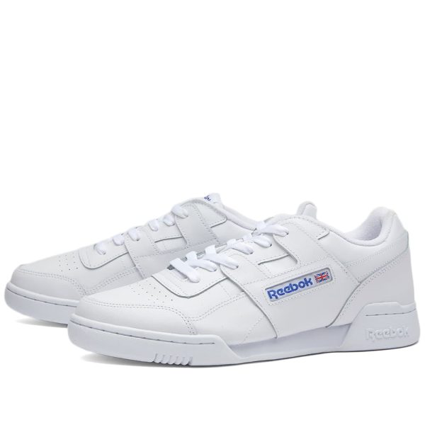 кроссовки Reebok Workout Plus (HP5909) белого цвета