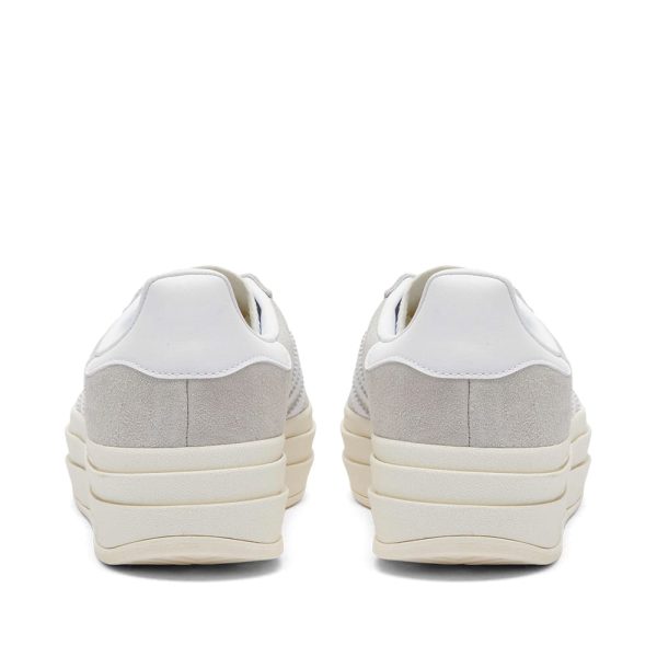 Adidas Women's Gazelle Bold W (HQ6893) белого цвета