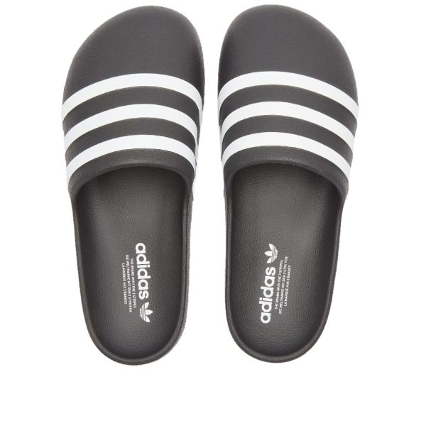 Adidas Men's adiFOM adilette (HQ7218) белого цвета