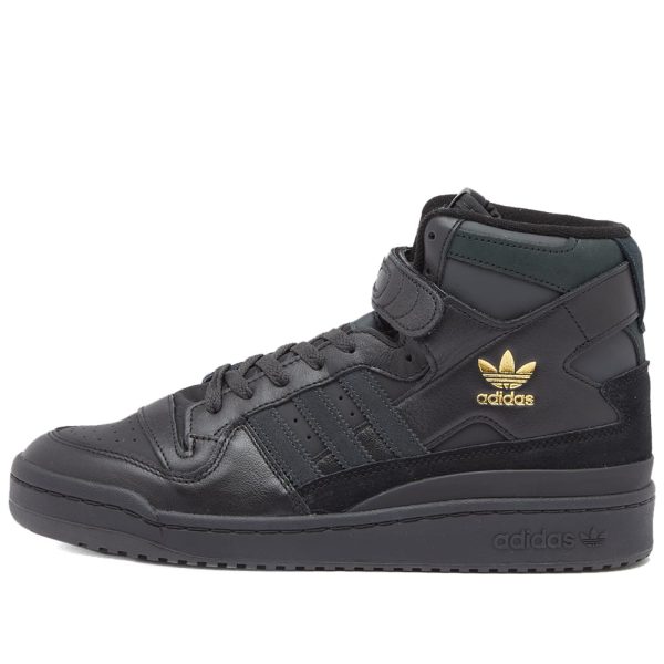 Adidas Men's Forum 84 Hi-Top (ID7315) черного цвета