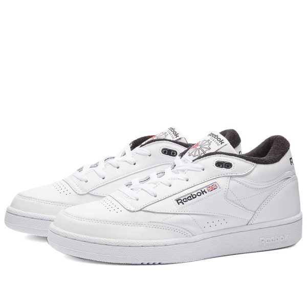 кроссовки Reebok Club C Mid II (IE6921) белого цвета