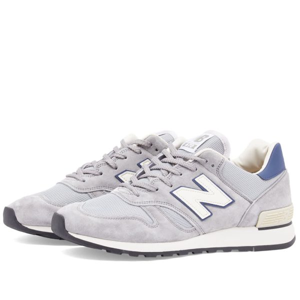 New Balance Men's M670UKF - Made in England (M670UKF) синего цвета