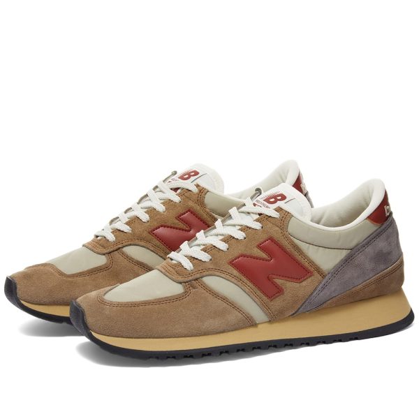 New Balance Men's M730BBR - Made in England (M730BBR) коричневого цвета