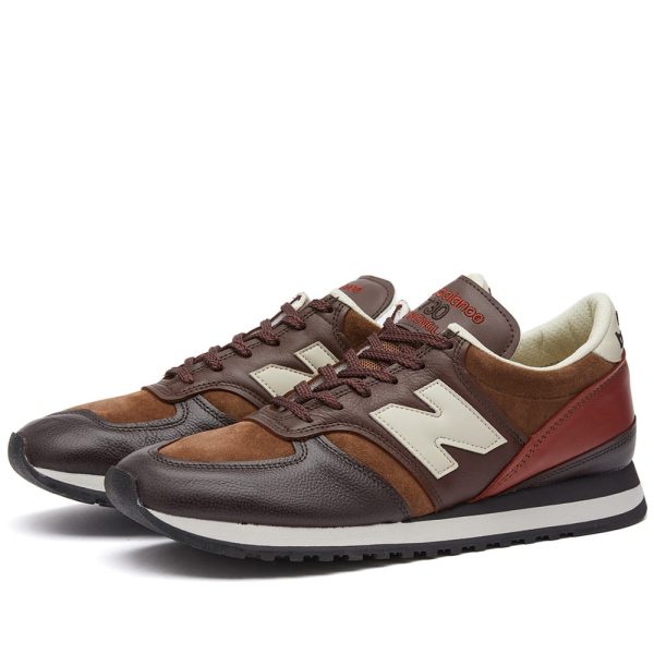 New Balance Men's M730GBI - Made in England (M730GBI) коричневого цвета