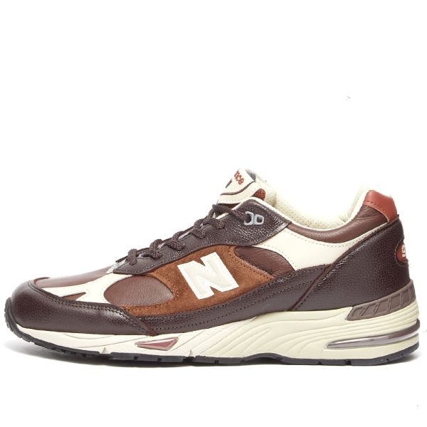 New Balance Men's M991GBI - Made in England (M991GBI) коричневого цвета