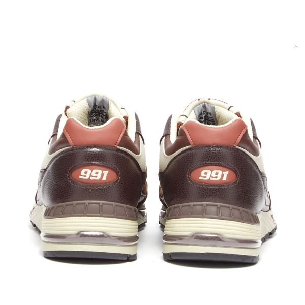 New Balance Men's M991GBI - Made in England (M991GBI) коричневого цвета