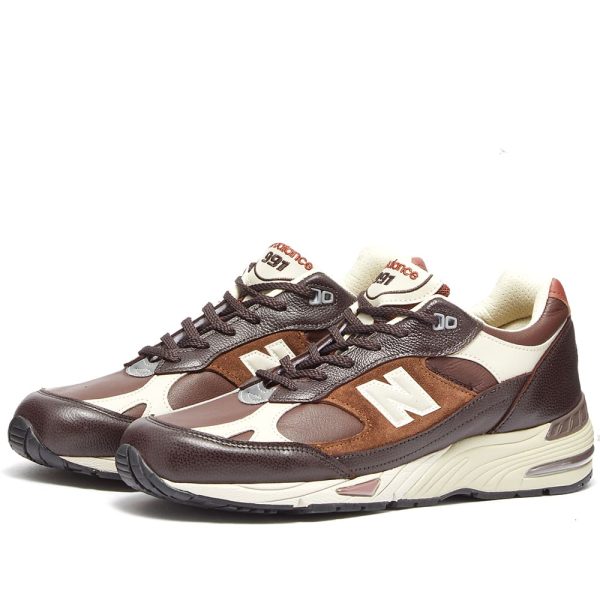 New Balance Men's M991GBI - Made in England (M991GBI) коричневого цвета